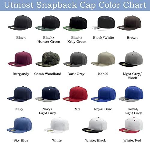 Son derece Klasik Snapback beyzbol şapkası Şapka Hip Hop Tarzı Düz Bill Visor Boş Düz Renk Kamuflaj Ayarlanabilir