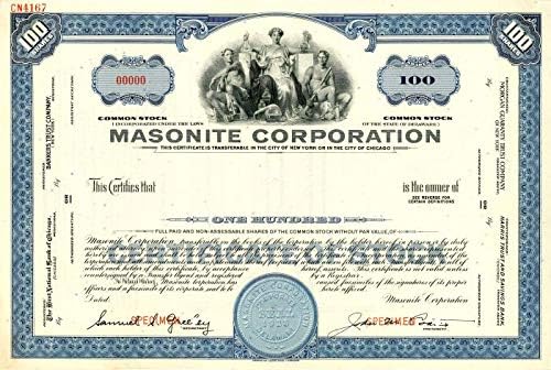 Masonite Corporation - Hisse Senedi Sertifikası