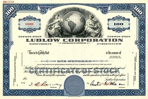 Ludlow Corporation - Hisse Senedi Sertifikası