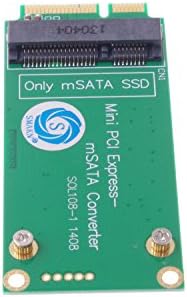 SMAKN 35 cm mSATA SSD SATA Mini PCIE SSD Aktarım Adaptörü