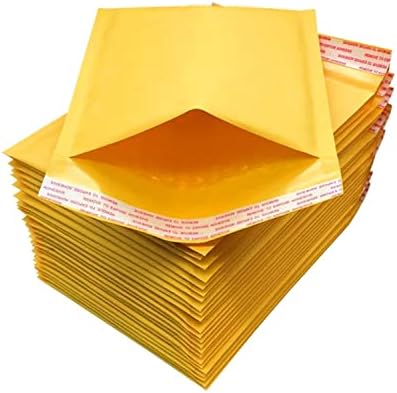 Kraft baloncuklu zarf 4,5 x 7 İnç Güvenilir Nakliye Zarf Paketleme Çözümü Postaları Immuson Beyaz 4,5 x 7 Kendinden