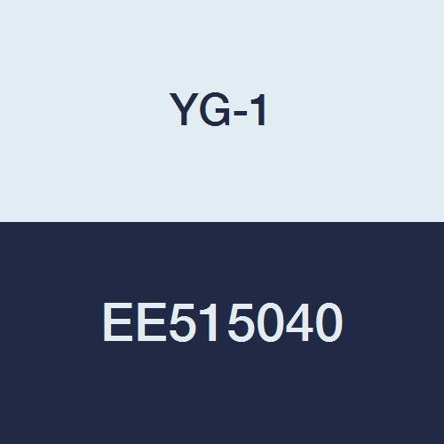 YG-1 EE515040 Premium HSS-PM Jet-Power Parmak Freze, 4 Flüt, Kısa Uzunluk, 55 mm Uzunluk, 4,0 mm