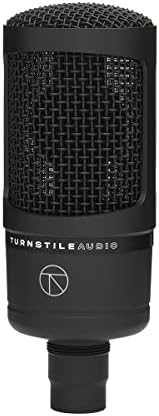 Turnike Ses Salonu Serisi TAC300 Kardioid Kondenser Mikrofon, Vokal Kayıt, Podcasting ve Akış için Geniş Diyafram,