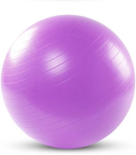 Silfrae 55/65/75cm Yoga Topu Egzersiz Topu Kaymaz ve Anti-Patlama Pilatus Denge Topu Pompa ile Fitness için Ev ve