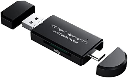 Kart Okuyucu TF Flaş C Tipi Mikro Yıldırım USB Jakı 4 in 1 Aksesuarları Kamera Bellek Görüntüleyici Adaptador Apple