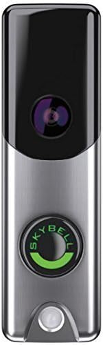 Alarm.com Skybell İnce Çizgi Kapı Zili Kamerası (Gümüş)