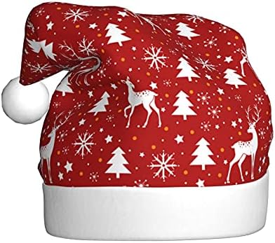 Noel Şapka Santa Şapka Noel Tatil şapkaları Yetişkinler için Unisex Noel Şapka Noel Yeni Yıl Şenlikli Tatil Parti