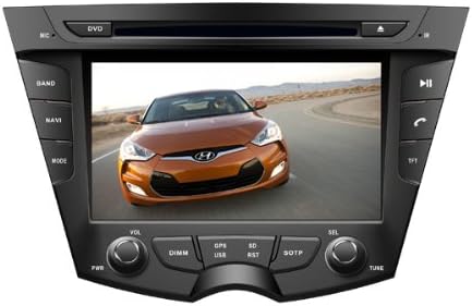 Oem Fit In-dash ARABA DVD Oynatıcı Dokunmatik Ekran Navigasyon Sistemi ile Hyundai Veloster 2011-2012 için Ters Kamera