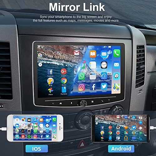 2G + 32G Android Tek Din Araba Stereo 10.1 İnç Dokunmatik Ekran Araba Radyo bluetooth'lu gps'li Navigasyon HD geri