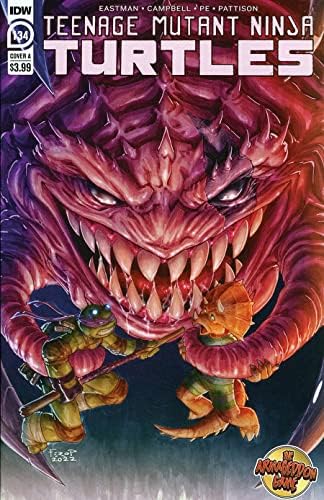 Genç Mutant Ninja Kaplumbağalar (5. Seri) 134A VF / NM; IDW çizgi roman / Kıyamet Oyunu