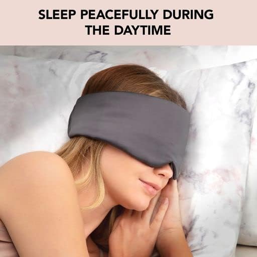 Kitsch Saten Uyku Maskesi-Uyumak için Göz Maskesi / İpekten Daha Yumuşak Göz Uyku Maskesi / Kadınlar için Saten Göz