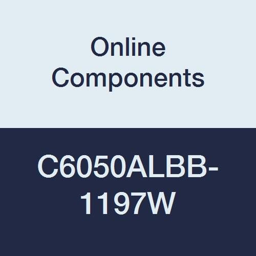 Çevrimiçi Bileşenler C6050ALBB-1197W Açma Kapama Düğmesi Dpst Hızlı Bağlantı, Düz Rocker, 20A 277Vac