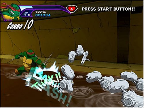 Genç Mutant Ninja Kaplumbağalar 2 Savaş Nexus-Gamecube
