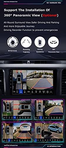 9 Android 10 Araba Stereo GPS Carplay Kafa Ünitesi TOYOTA RAV4 2006-2012 için Android Otomatik Bluetooth Ses Video