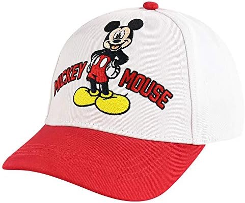 Disney Erkek beyzbol şapkası, Mickey Mouse Ayarlanabilir Yürümeye Başlayan Şapka, 2-4 Yaş Veya 4-7 Yaş Arası Çocuklar