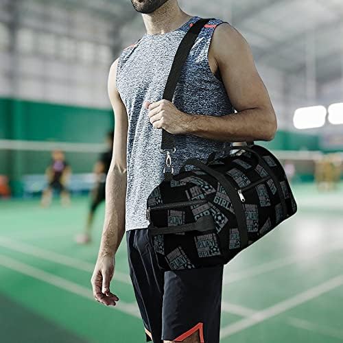 Kız Gibi Futbol oyna Hafif Spor spor çanta silindir seyahat çantası Islak Cepli Ayakkabı Bölmesi Erkekler Kadınlar