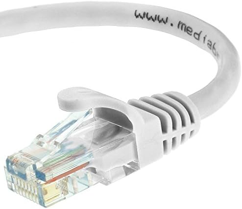 Mediabridge ™ Ethernet Kablosu (100 Fit) - Cat6 / Cat5e / Cat5 Standartlarını, 550 MHz, 10 Gbps'yi Destekler - RJ45