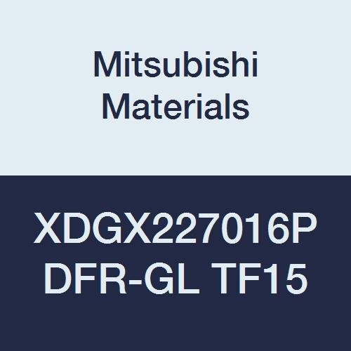 Mitsubishi Malzemeleri XDGX227016PDFR-GL TF15 Kaplamalı Karbür Freze Ucu, Kaplamasız, G Sınıfı, Keskin Honlama, Özel