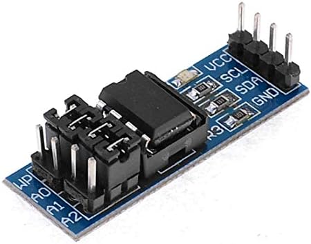 Yeni Lon0167 AT24C02 12C Arayüzü EEPROM Bellek Modülü PCB kartı Mavi (AT24C02-12C-Schnittstelle-EEPROM-Speichermodulplatine