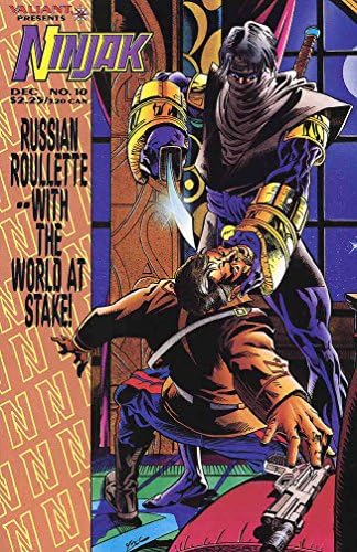 Ninjak 10 VF / NM; Yiğit çizgi roman / Rus Rublesi