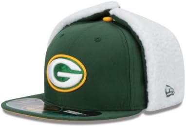 NFL Green Bay Packers NFL Sahada Köpek Kulağı 59 Elli, Yeşil, 7