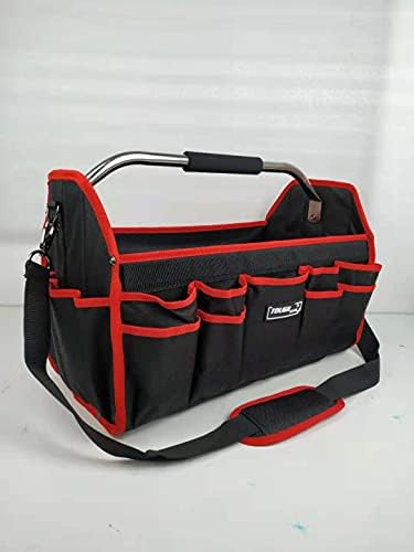 19 Açık alet çantası Katlanabilir çanta Omuz Askısı ile Taşınabilir su Geçirmez alet düzenleyici Yapılmış Oxford Kumaş