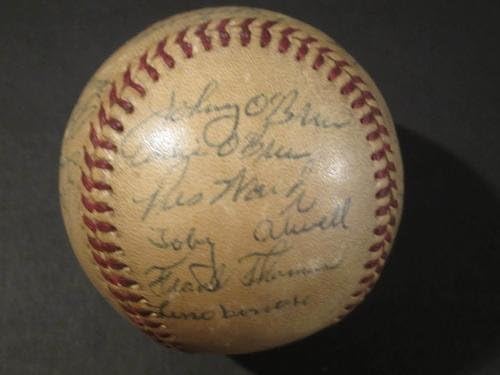 1955 Pittsburgh Pirates Takımı İmzaladı Beyzbol Roberto Clemente Çaylak Jsa Cas Loa İmzalı Beyzbol Topları