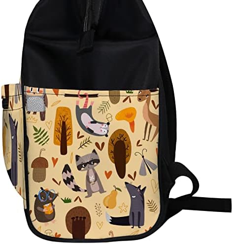Vantaso Bebek bezi çantası Sırt Çantası Sevimli Baykuş Rakun Kurt Geyik Orman Hayvan Çanta seyahat sırt çantası Büyük