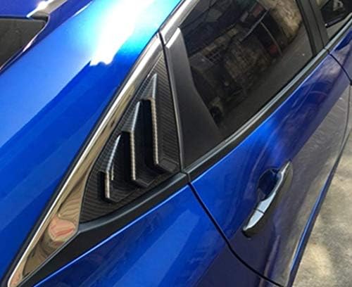 Eppar Yeni Dekoratif Arka Cam Kapak Honda Civic Sedan -2018 için (Karbon Bak)