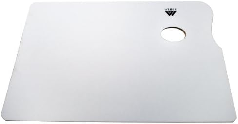 Grumbacher Prima 12 x 16 inç Masonit Paleti, Beyaz