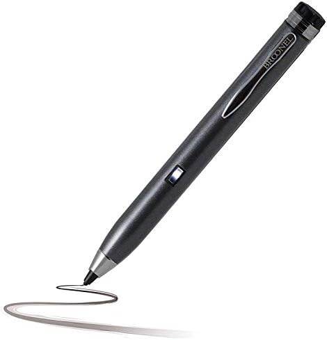 Navitech Broonel Gri İnce Nokta Dijital aktif iğneli kalem ile Uyumlu MSI P65 Creator 15.6