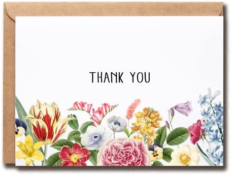 Modern Çiçek Teşekkür Kartları-Gelin Duşu Teşekkür Kartı-Bebek Duşu Teşekkür Kartları-Zarflı Not Kartları-Sevimli