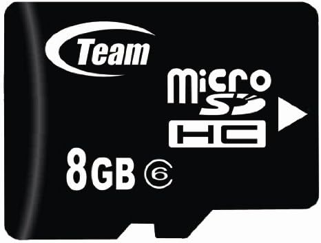 8GB Turbo Sınıf 6 microSDHC Hafıza Kartı. Samsung Instinct HD M850 M800 S30 için Yüksek Hız, ücretsiz SD ve USB Adaptörleriyle
