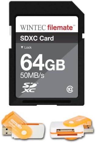 64GB Sınıf 10 SDXC Yüksek Hızlı Hafıza Kartı 50 MB/Sn. Panasonic DMC-GF2K Serisi DMC-GF3C Serisi Kameralar. HD kalitesinde