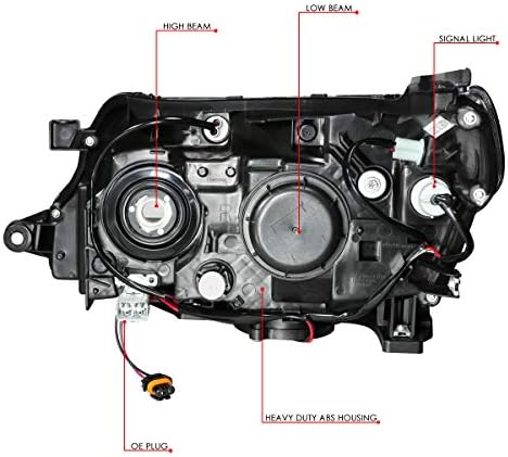 OE Tarzı Siyah Konut Temizle Köşe Far Lambaları+Aracı Kiti ile Uyumlu Subaru Forester 09-13