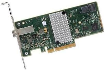 LSI Mantık LSI00348 9300-4ı4e Tek SAS 4 Port 12 Gb/s PCI Express HBA Denetleyici Kartı