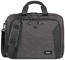 Solo Nomad Voyage Evrak Çantası, 15.6 İnç laptop çantası, Hafif TSA Kontrol Noktası Dostu evrak çantası omuz askısı